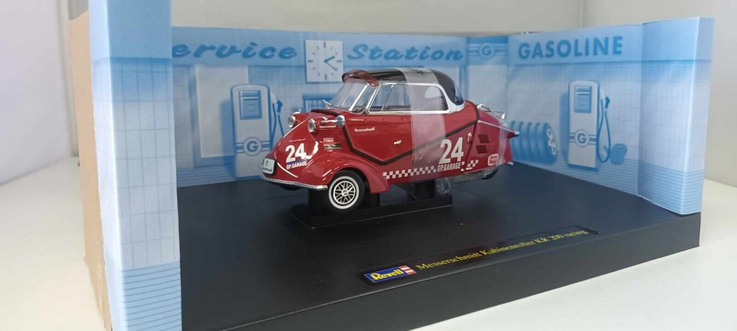 Messerschmitt Kabineroller KR 200 Racing #24 Revell 1/18 Usato + Box