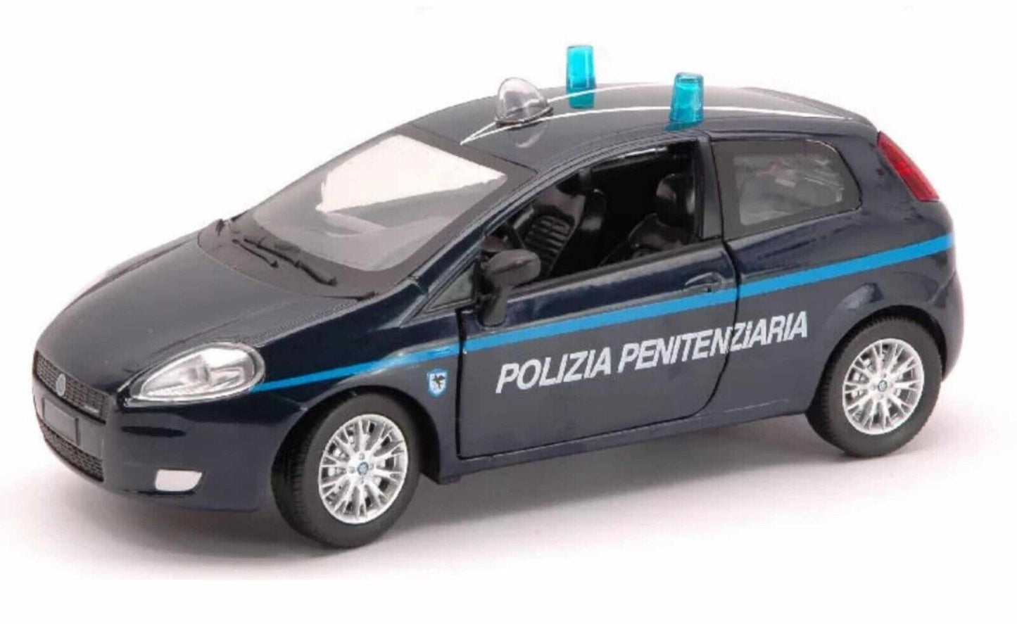 Fiat Punto Polizia Penitenziaria 2006 - New Ray 1:24 Modellino Auto Nuovo