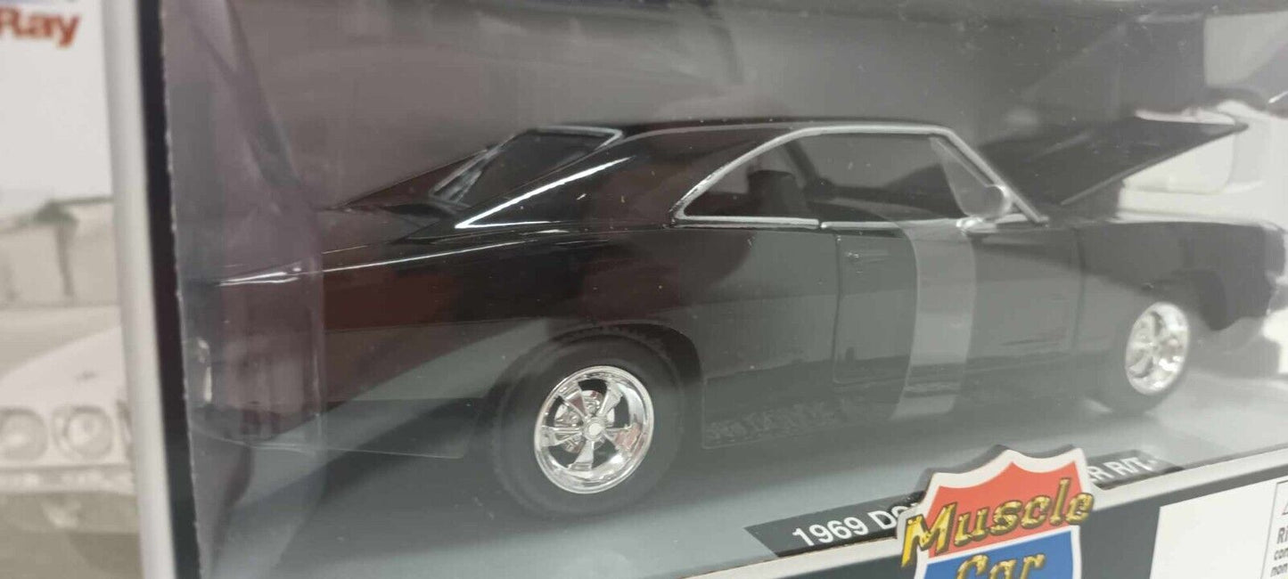 Dodge Charger R/T 1969 Black Nero New Ray Newray 1:25 Nuovo