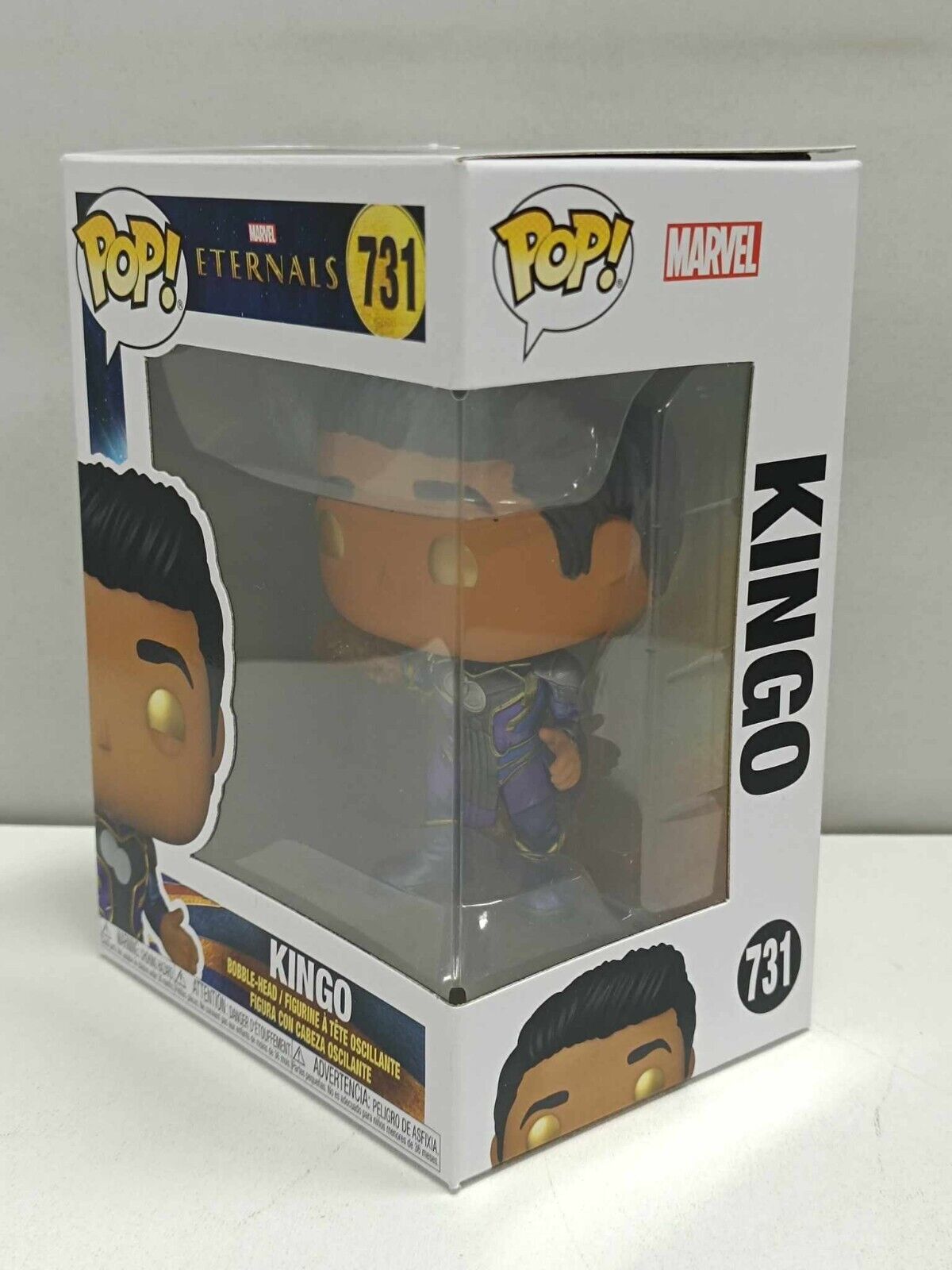 Funko Pop Kingo Sunen Marvel Eternals #731 Nuovo