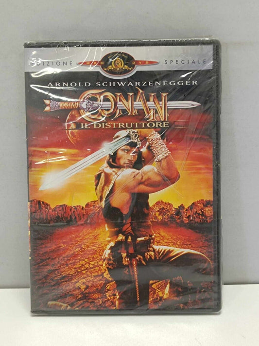 Conan Il Distruttore DVD Italiano Ita Nuovo Schwarzenegger Fuori Catalogo Raro 