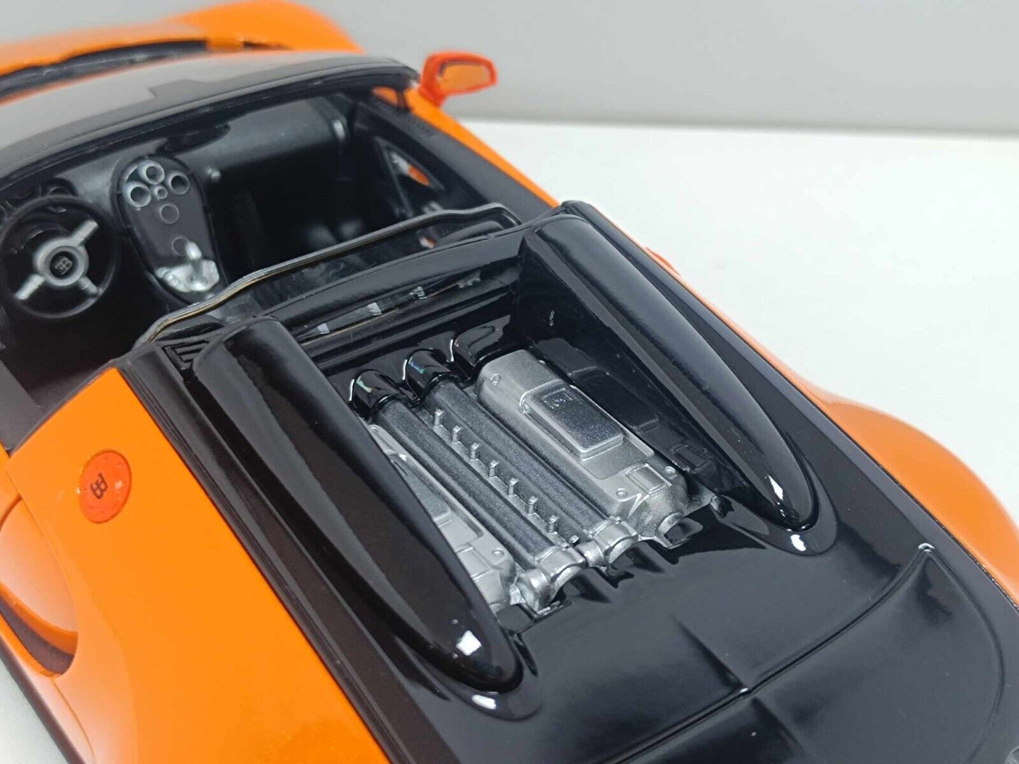 Bugatti Veyron 16.4 Grand Sport Vitesse Arancione Orange Rastar 1:18 Nuovo 1/18