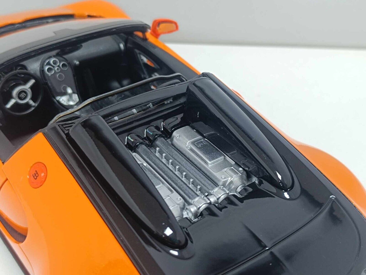 Bugatti Veyron 16.4 Grand Sport Vitesse Arancione Orange Rastar 1:18 Nuovo 1/18