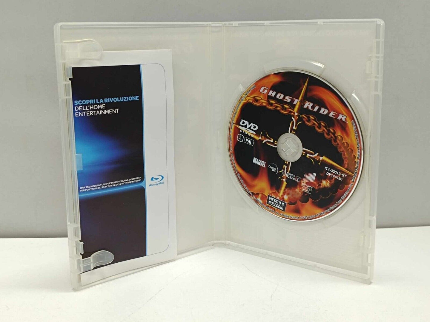 Lotto Film Ghost Rider 1 - 2 Film DVD Italiano Usato Ita