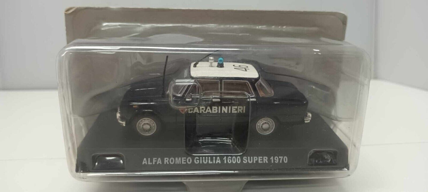 Alfa Romeo Giulia 1600 Super 1970 Edicola Deagostini 1:43 Usato + Blister