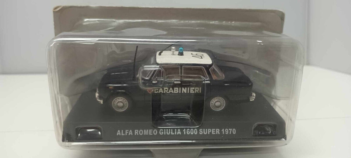 Alfa Romeo Giulia 1600 Super 1970 Edicola Deagostini 1:43 Usato + Blister