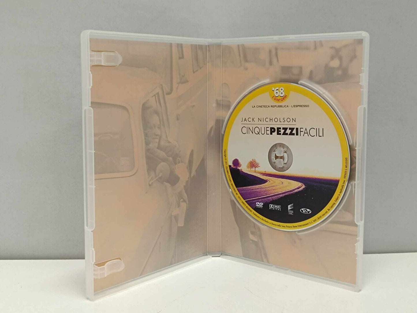 Cinque Pezzi Facili Film DVD Italiano Jack Nicholson Ita Usato