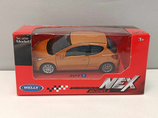 Peugeot 207 - 2006 Bronzo Bronze Metallic - Welly Nex 1:43 Nuovo