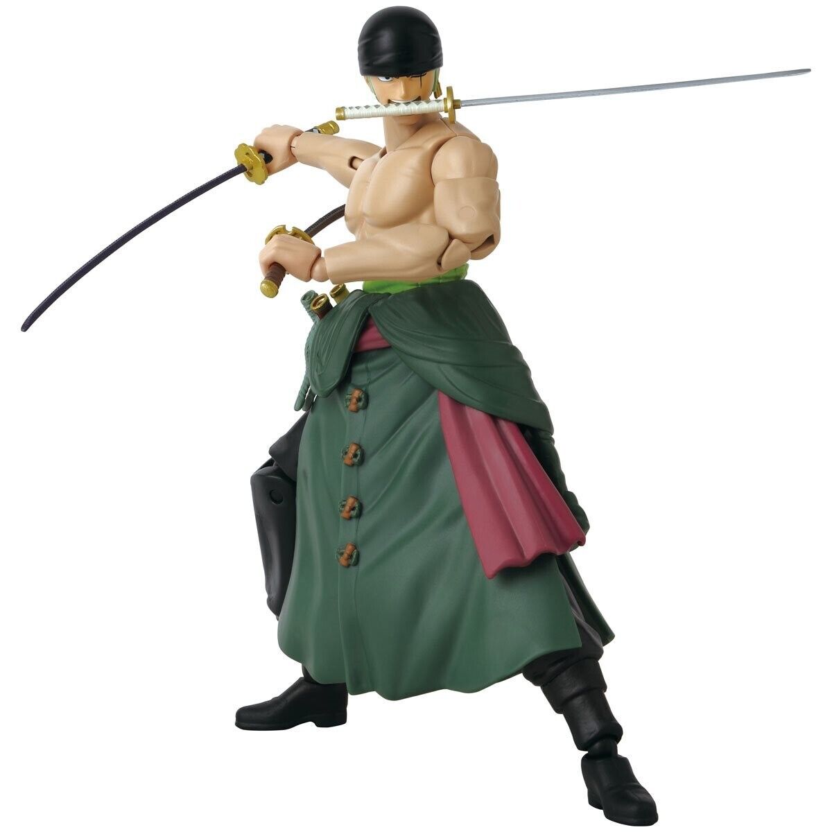 Onepiece One Piece Roronoa Zoro Action Figure Bandai Namco Anime Heroes Nuovo