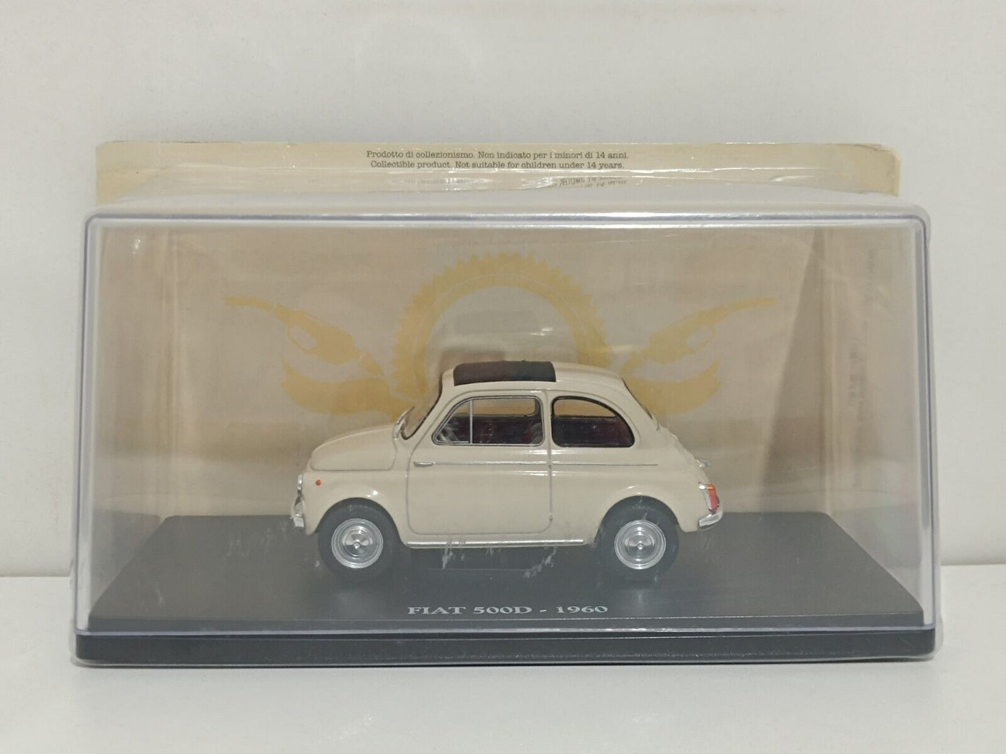 Fiat 500D (1960) - Edicola Auto Vintage Collection 1:24 GM Shop