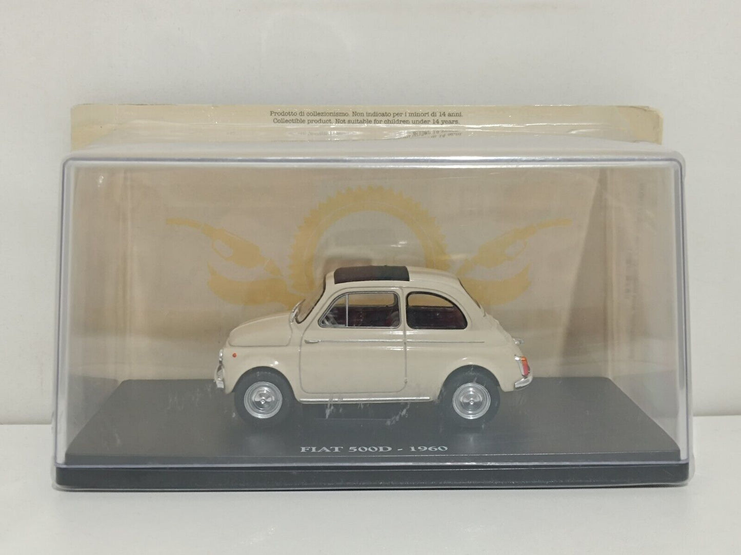 Fiat 500D (1960) - Edicola Auto Vintage Collection 1:24 GM Shop