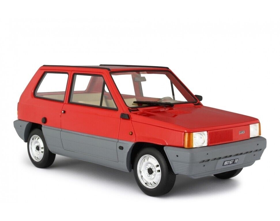 Fiat Panda 30 - 1980 Red Rosso Siam Laudoracing 1:18 Nuovo Edizione Limitata