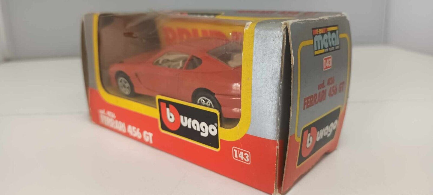 Ferrari 456 GT Rosso Burago Vintage 1:43 cod. 4136 Usato + Box