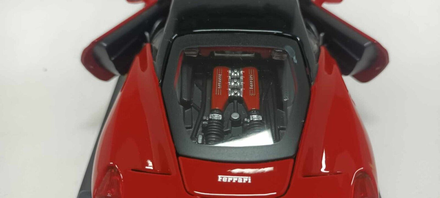 Ferrari 458 Italia 2009 Edicola / Burago Red 1:24 Ferrari Collection Usato