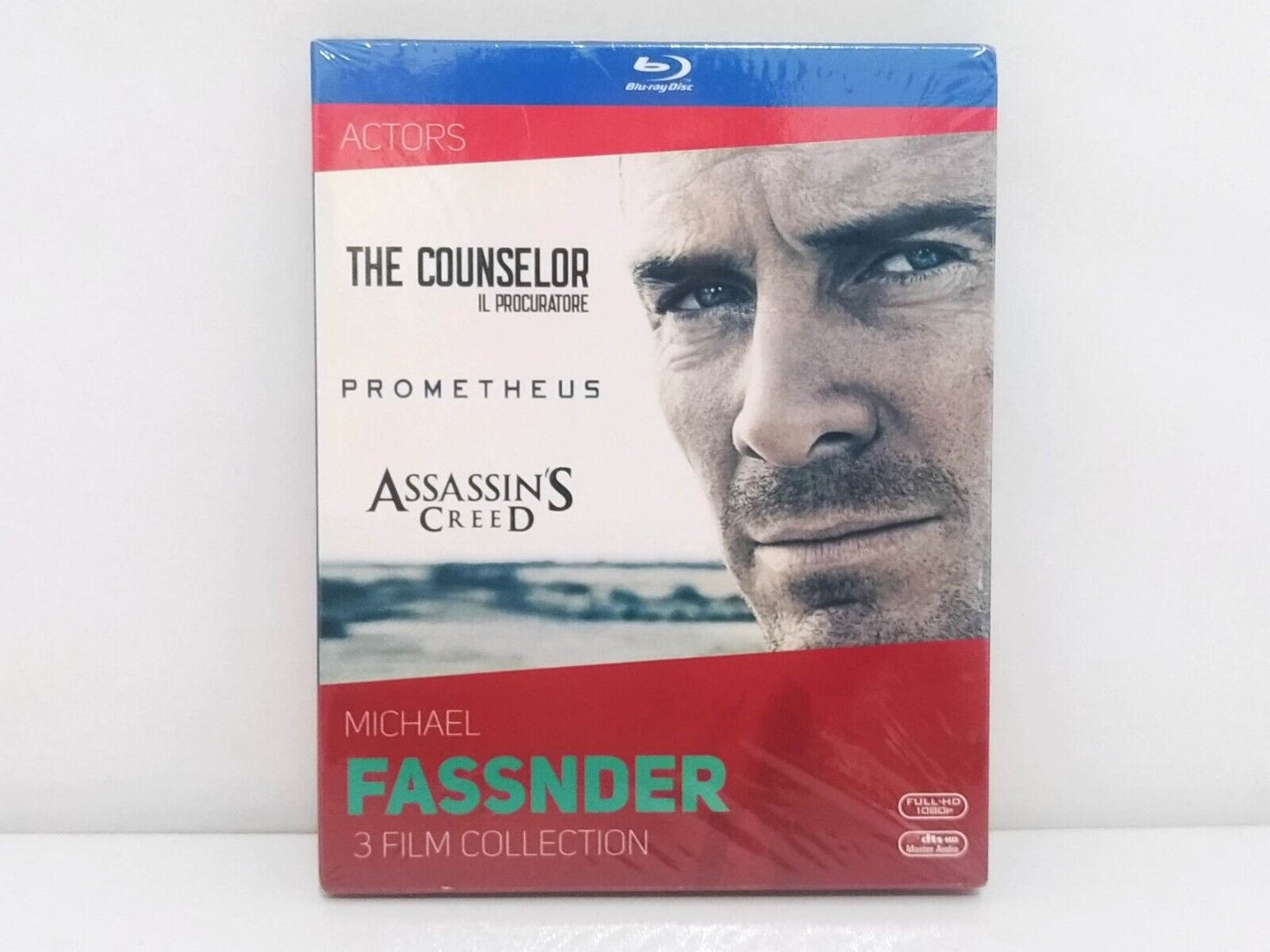 Cofanetto Michael Fassbender 3 Film Collection Blu Ray Sigillato GM Shop