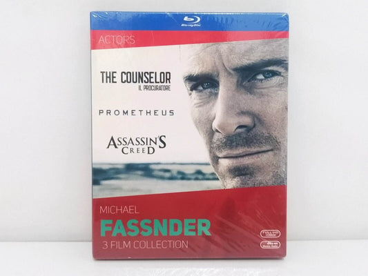 Cofanetto Michael Fassbender 3 Film Collection Blu Ray Sigillato GM Shop