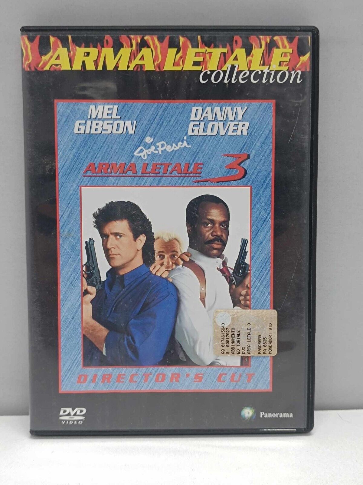 Arma Letale 3 Film DVD Italiano Usato Ita Edicola Panorama Mel Gibson