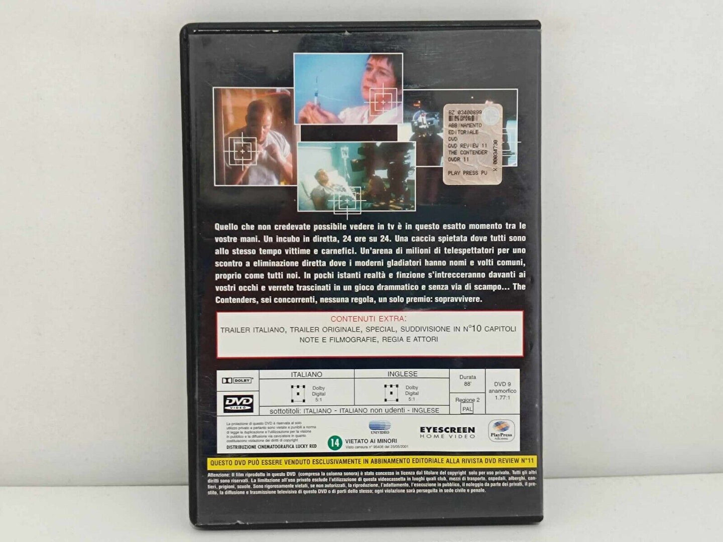 Contenders Film DVD Italiano Usato Ita Edicola DVD Review