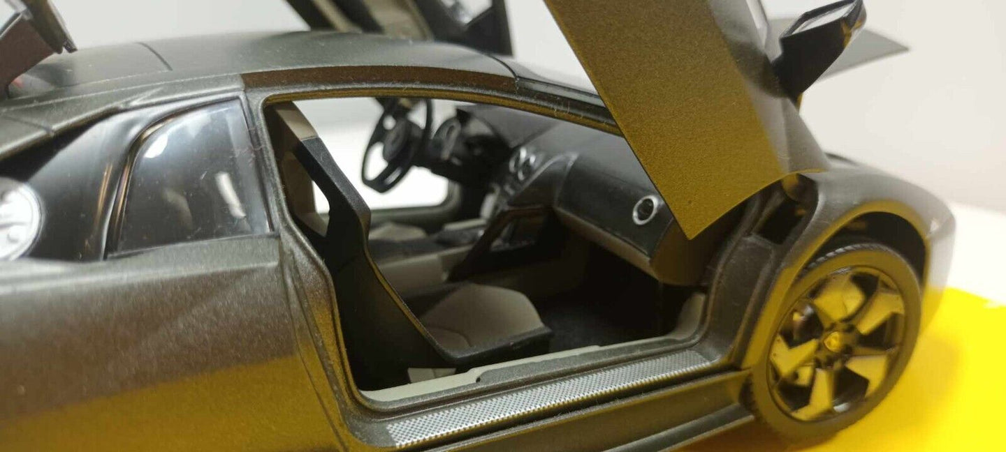 Lamborghini Reventon Mondo Motors 1:18 Usato Grigio Scuro Dark Grey 1/18