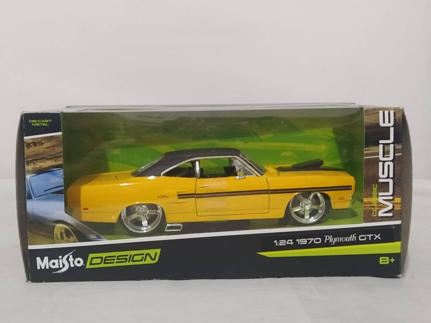 Playmouth GTX 1970 - Maisto 1:24 GM Shop