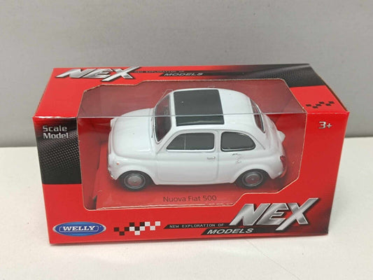 Fiat Nuova 500 - 1965 White Bianco Welly Nex 1:43 Nuovo
