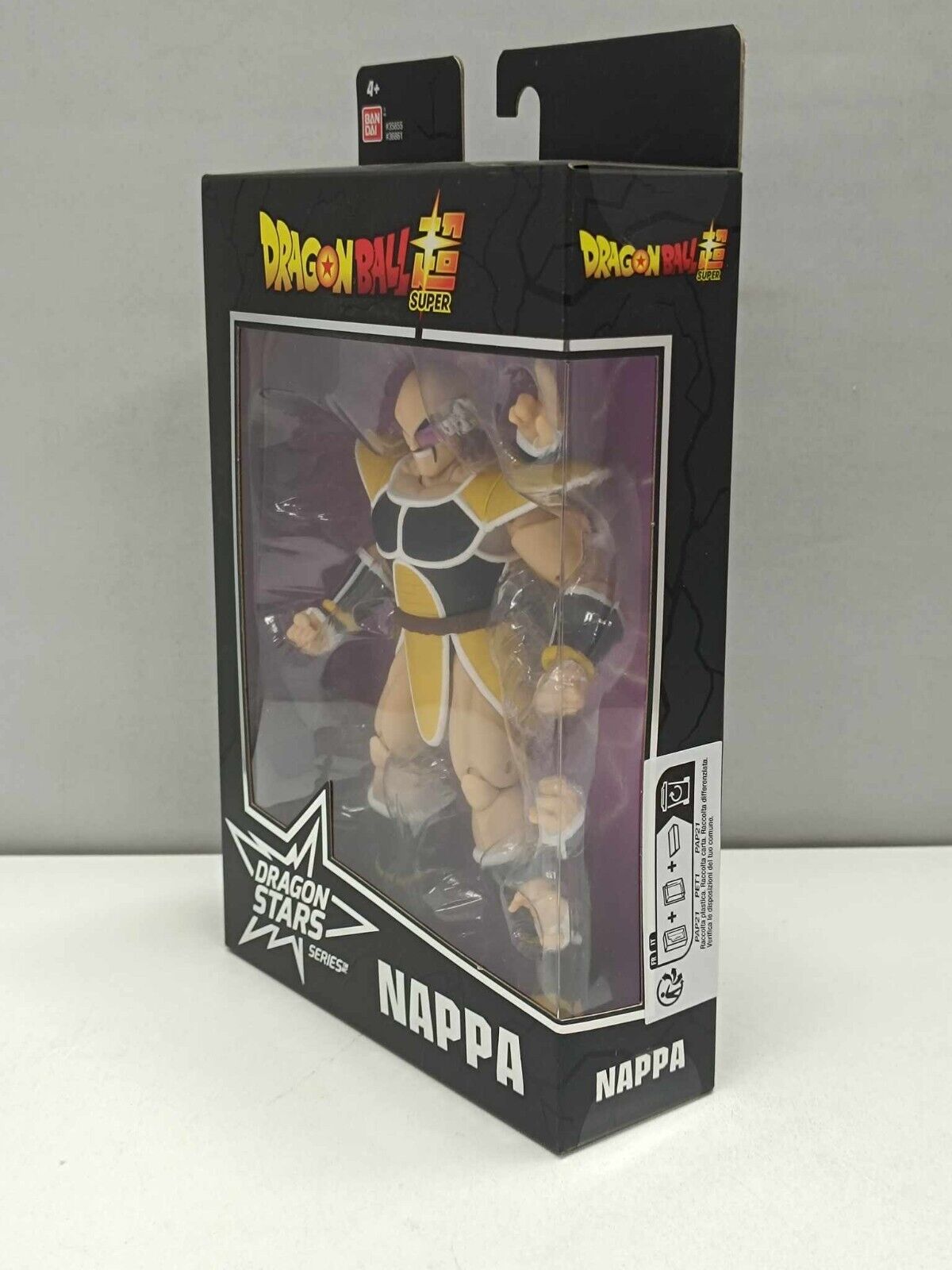 Nappa Dragon Ball Z Dragon Stars Series Action Figure 17 cm - Bandai Nuovo