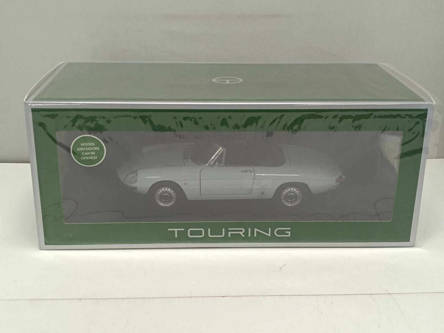 Alfa Romeo Duetto Spider 1600 - 1966 Blu Celeste - Touring Modelcars 1:18 Nuovo