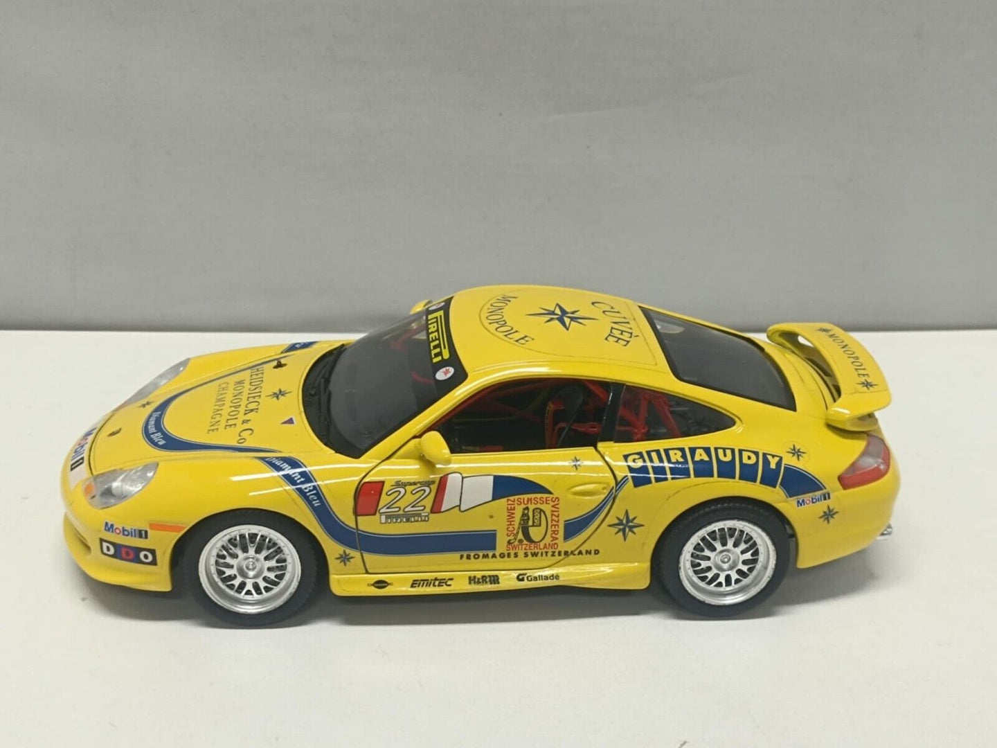 Porsche 911 GT3 CUP #22 - Burago 1:18 Usato + Box Made in Italy 1/18