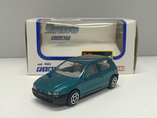 Fiat Bravo 1995 Verde Metallizzato Burago Bburago 1:43 - 4145 Rare Usato + Box