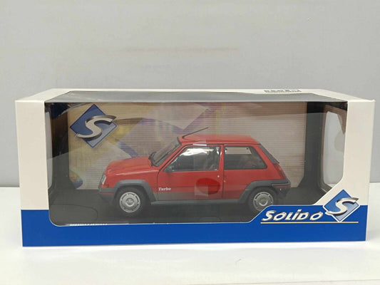 Renault Super 5 GT Turbo MK1 Red Rosso Rouge WIF 1985 Solido 1:18 Nuovo