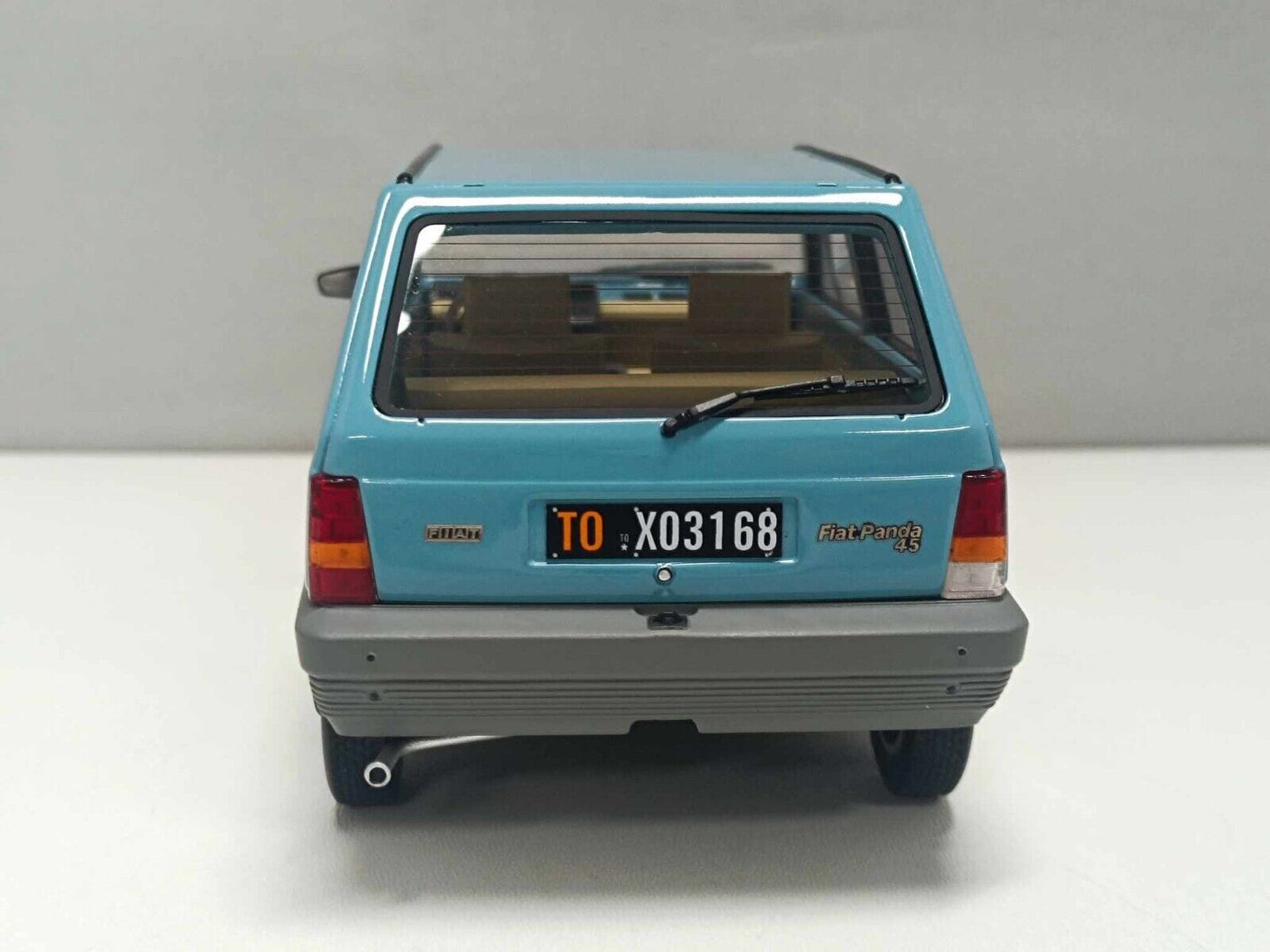 Fiat Panda 45 - 1980 Azzurro Bahia Laudoracing 1:18 Nuovo LM132A2-2