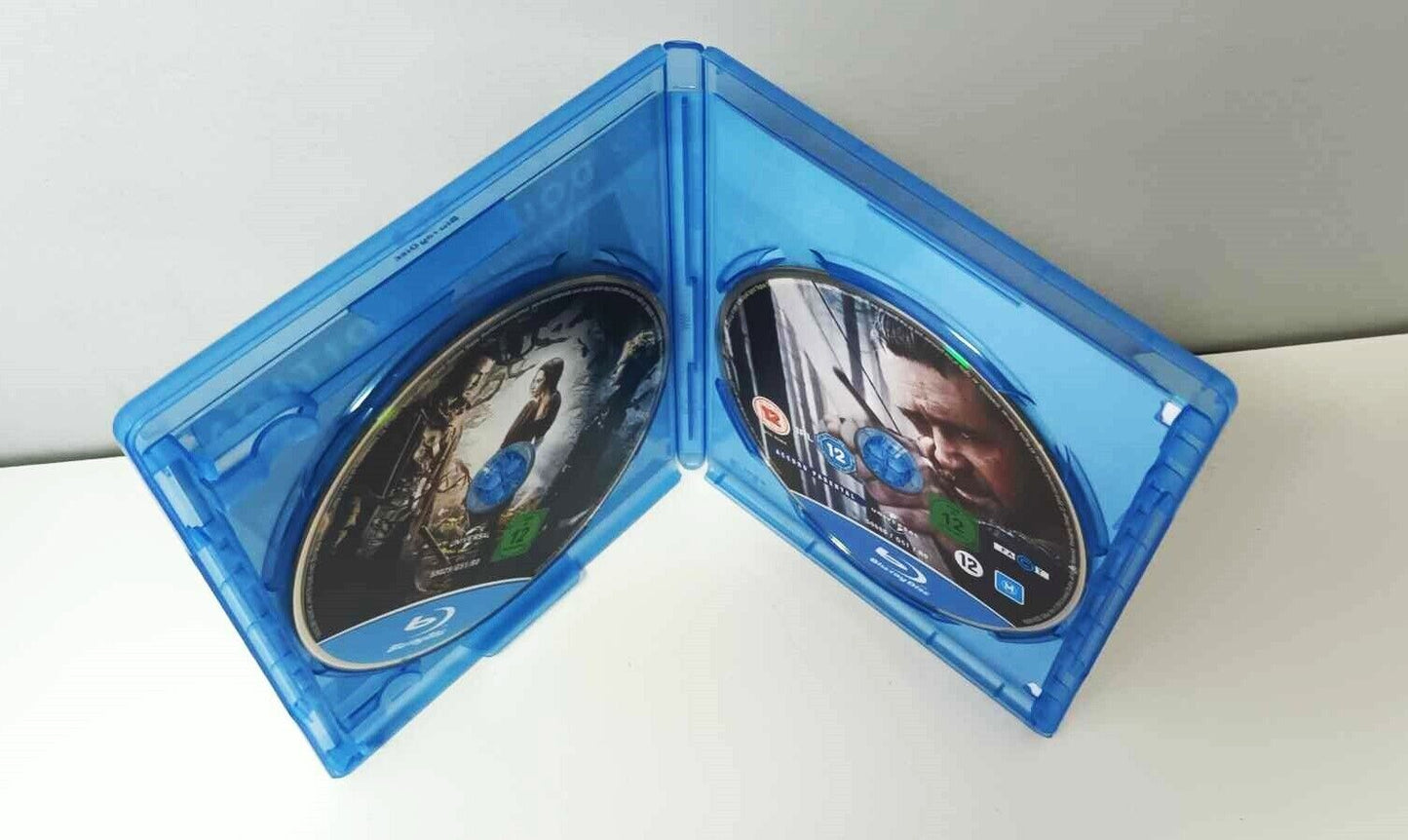 Biancaneve E Il Cacciatore + Robin Hood Blu Ray Ita Double Edition Russel Crowe