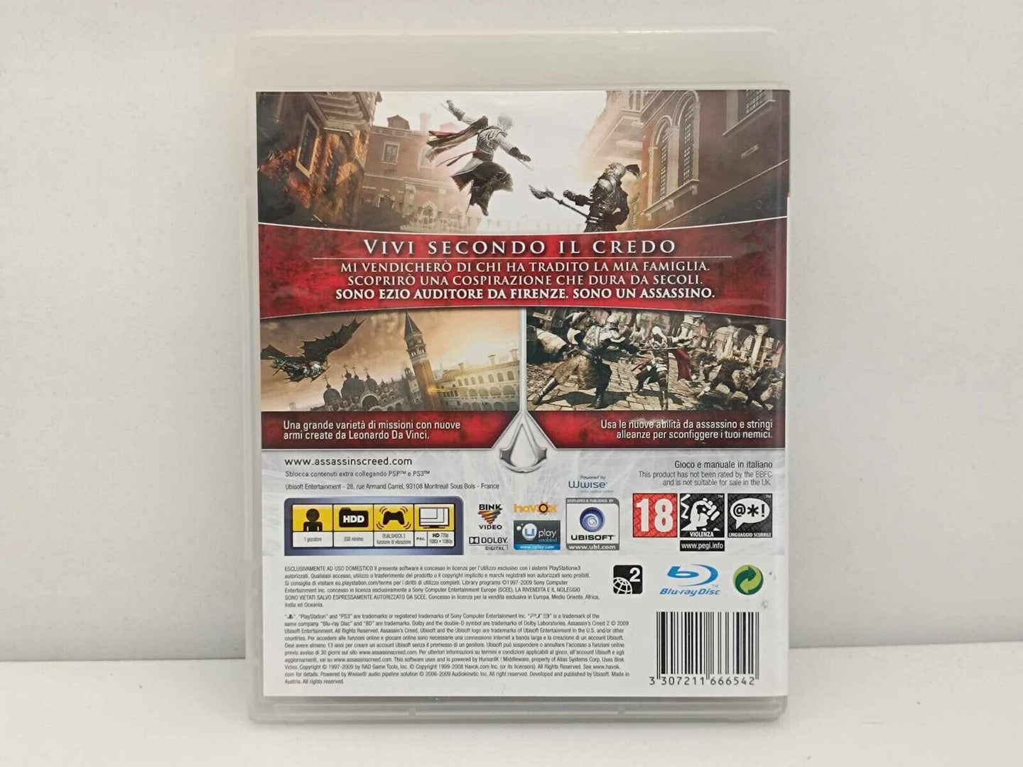 Assassin's Creed II Gioco PS3 Italiano AC2 GM Shop