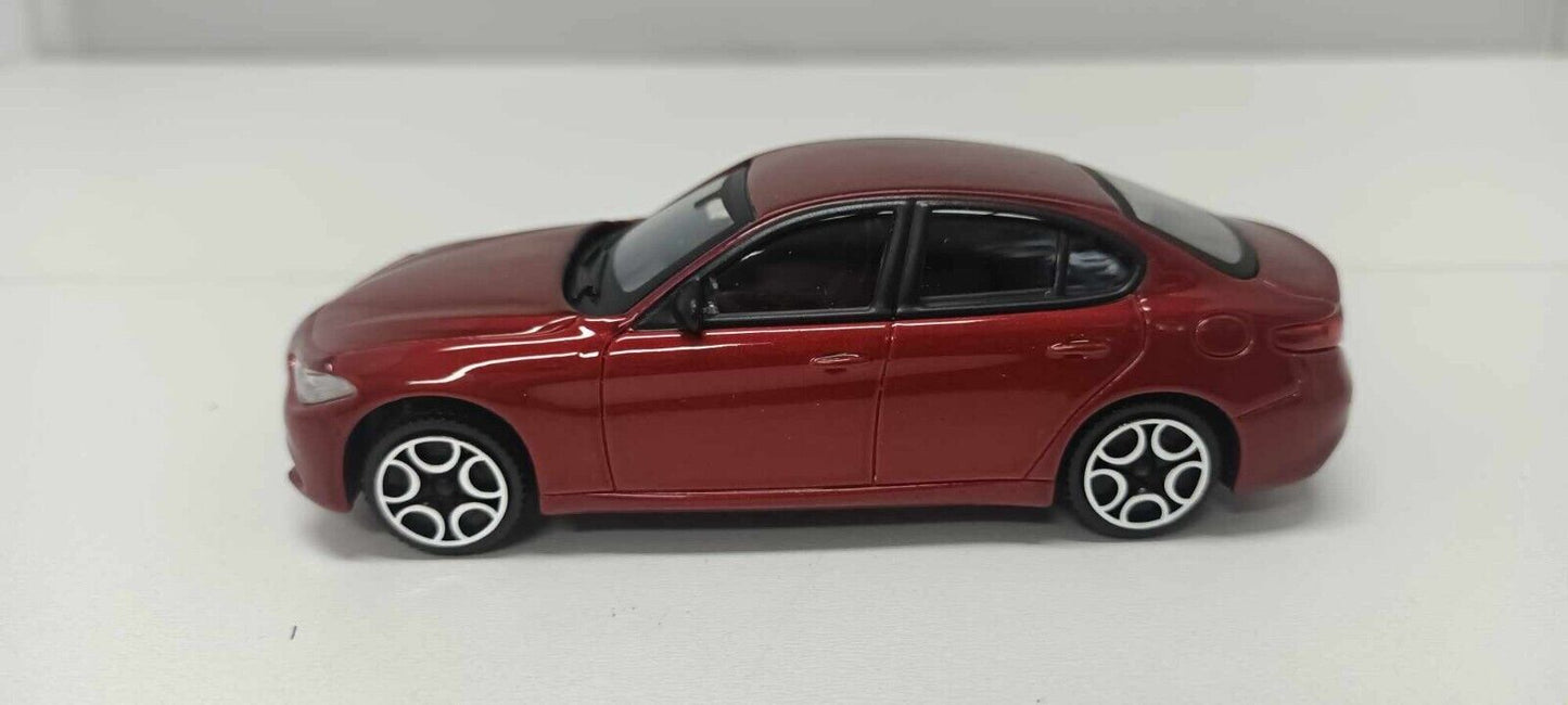 Alfa Romeo Giulia Burago Street Fire 1:43 Rosso Usato + Box GM Shop