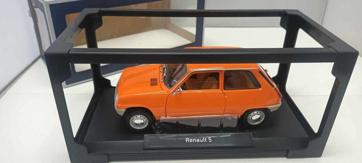 Renault 5 Orange Arancione 1972 Norev 1:18 Usato + Box 1/18