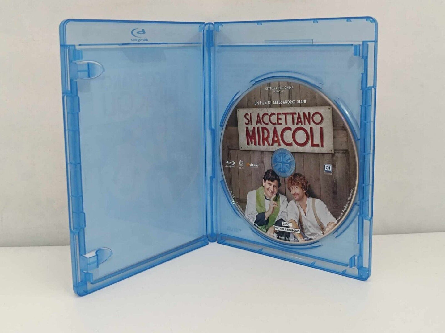 Si Accettano Miracoli Film Blu Ray Alessandro Siani / Fabio De Luigi Italiano