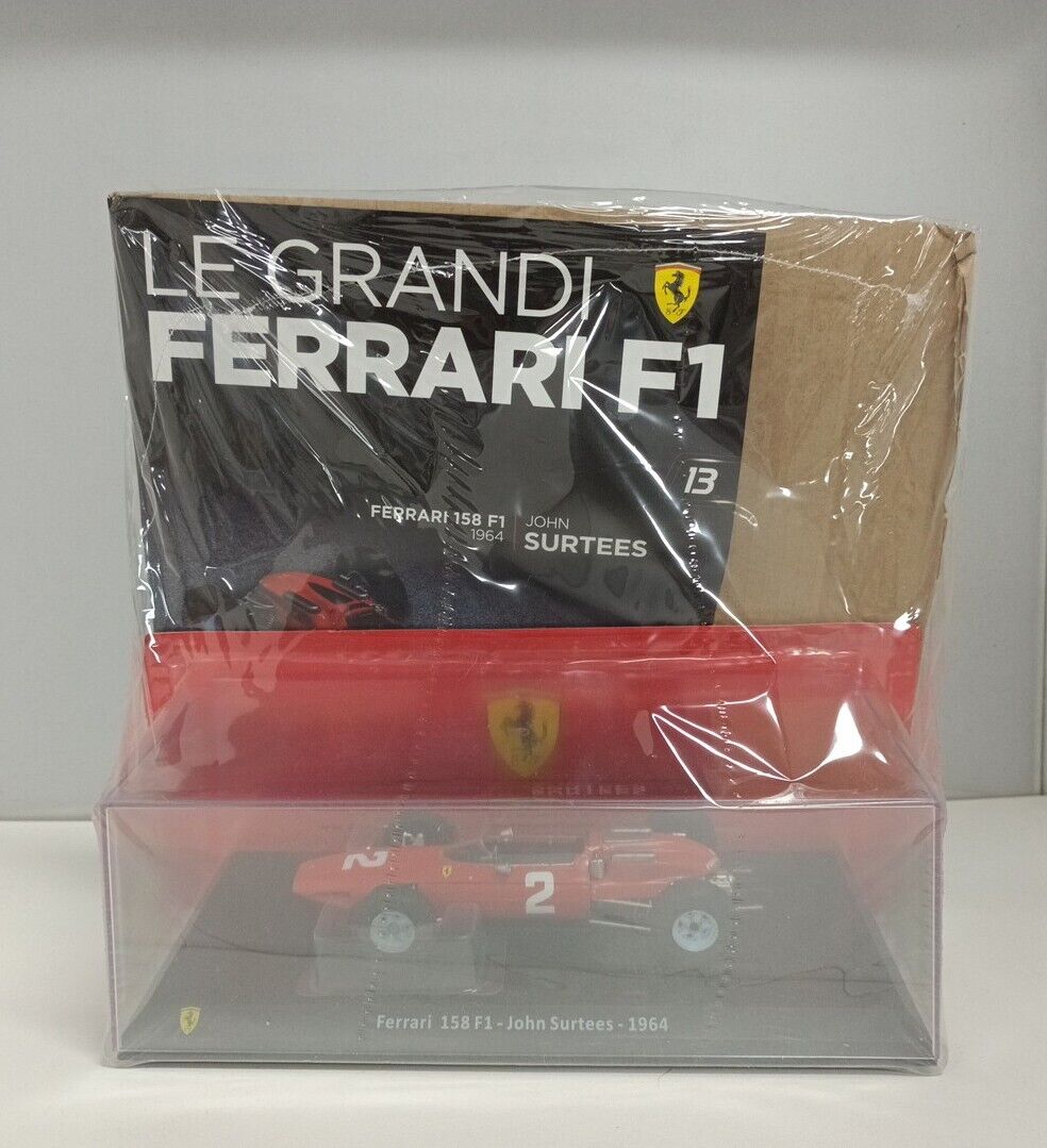 Ferrari 158 F1 #2 John Surtees 1964 1:24 Edicola Le Grandi Ferrari + Fascicolo