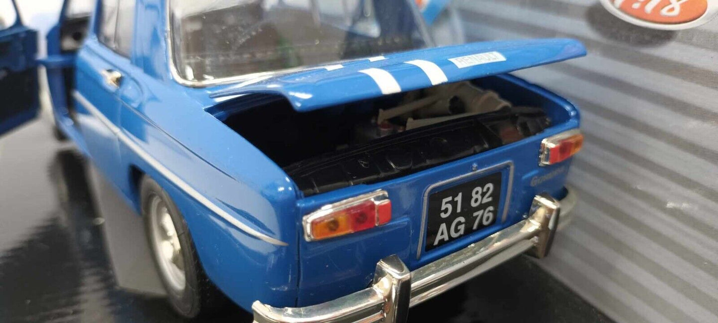Renault 8 R8 Gordini 1300 - 1966 Blu Solido 1:18 Usato + Box 1/18