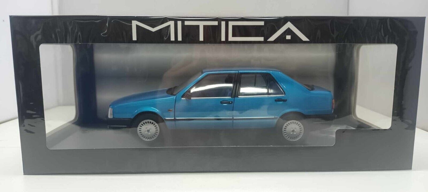 Fiat Croma 2.0 Turbo IE 1985 Blue Dry Azzurro Metallizzato Mitica 1:18 Nuovo