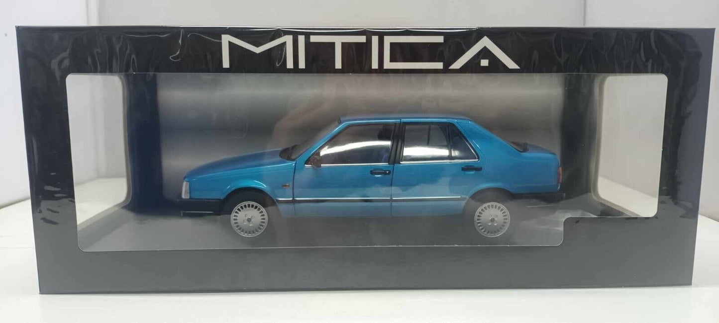 Fiat Croma 2.0 Turbo IE 1985 Blue Dry Azzurro Metallizzato Mitica 1:18 Nuovo
