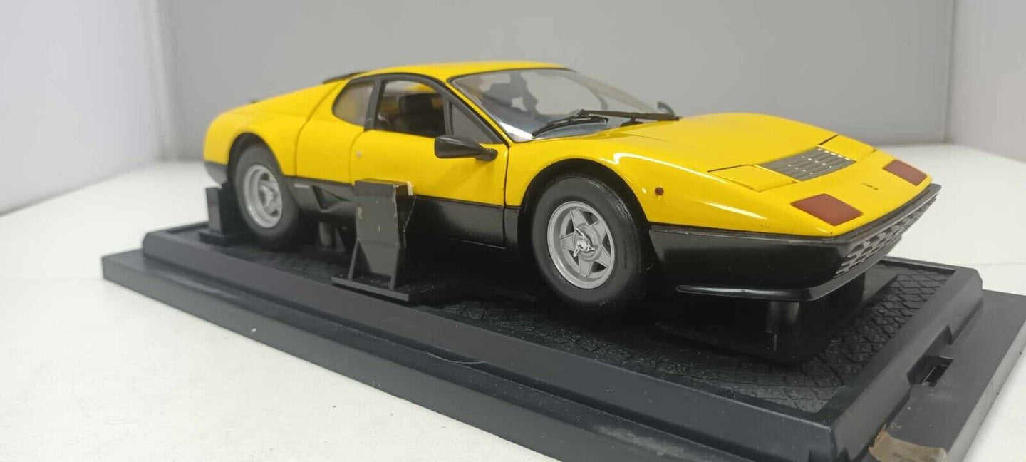 Ferrari 512BB 512 BB Giallo Yellow Kyosho 1:18 Usato + Box 1/18