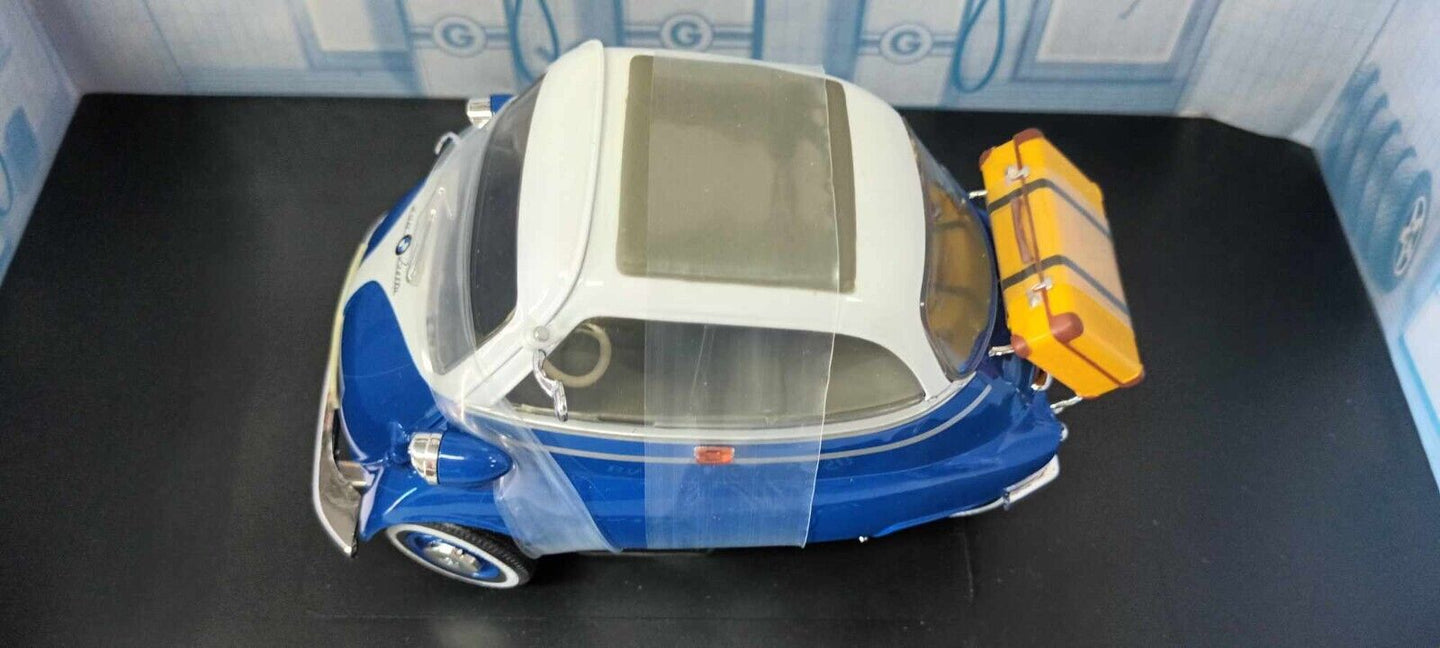 BMW Isetta 250 1959 Revell 1/18 Blu Usato + Box