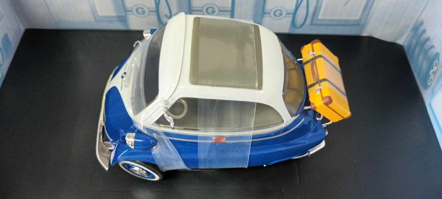 BMW Isetta 250 1959 Revell 1/18 Blu Usato + Box