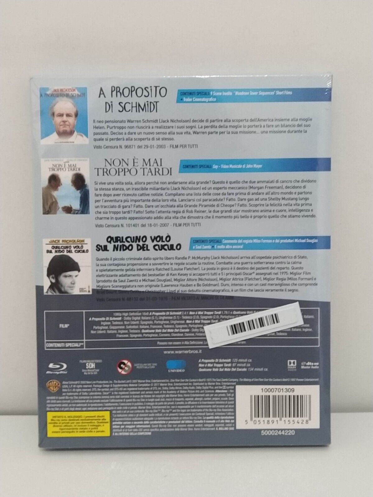 Jack Nicholson - 3 Film Collection Blu Ray - GM Shop