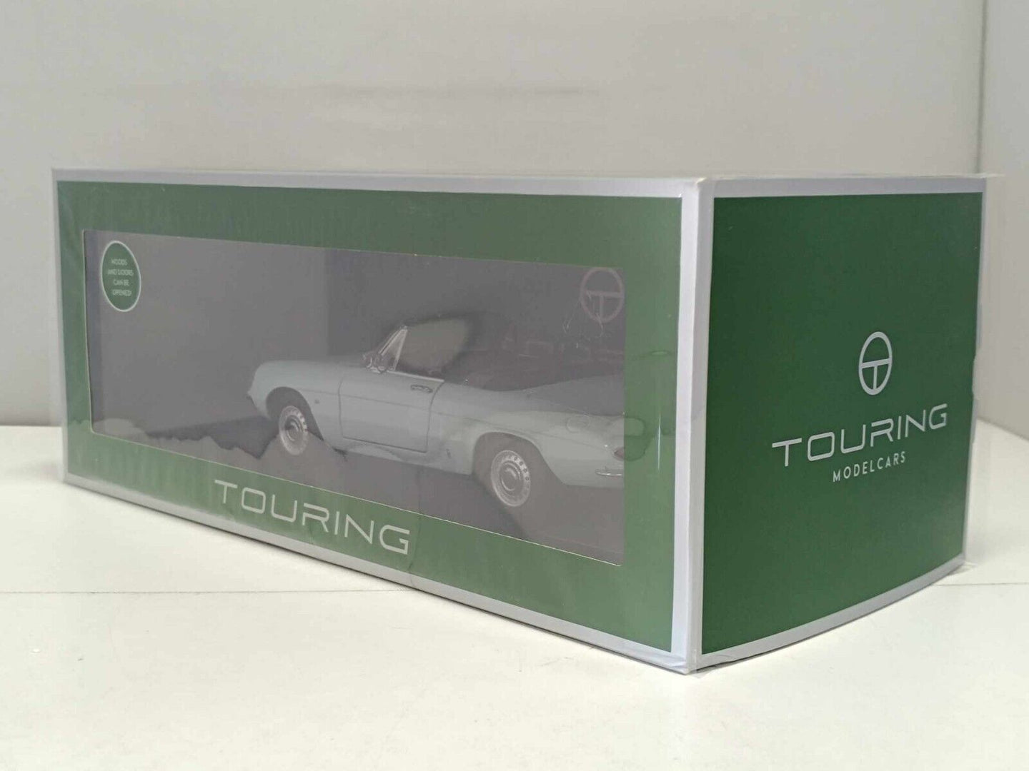 Alfa Romeo Duetto Spider 1600 - 1966 Blu Celeste - Touring Modelcars 1:18 Nuovo