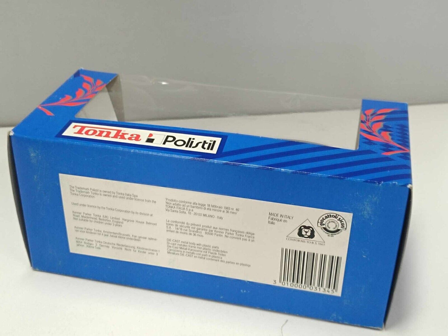 Renault Alpine 03134 Silver Grigio - Tonka Polistil 1:25 Rare Usato + Box