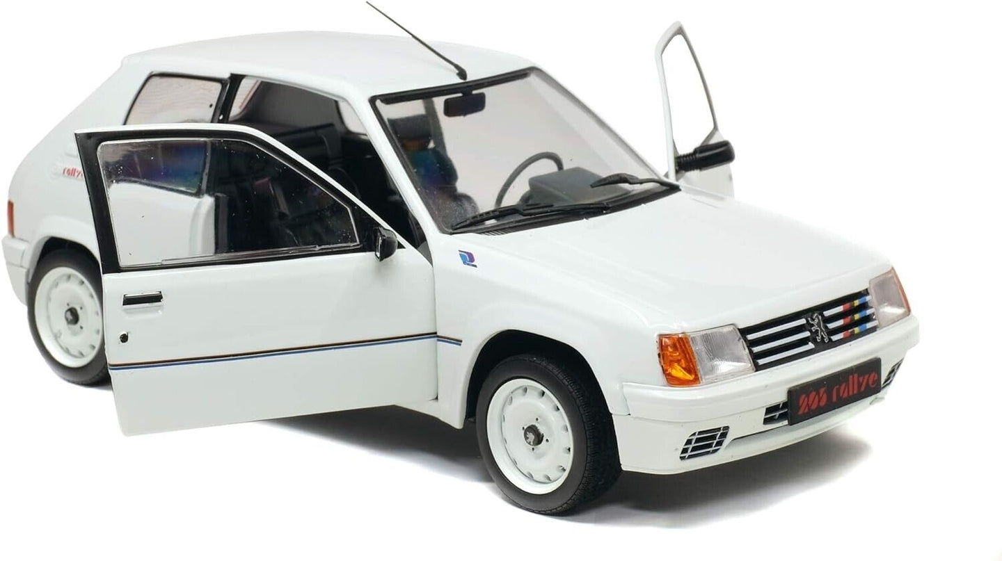 Peugeot 205 Rallye MK1 1988 Solido 1:18 Nuovo Bianco 1/18