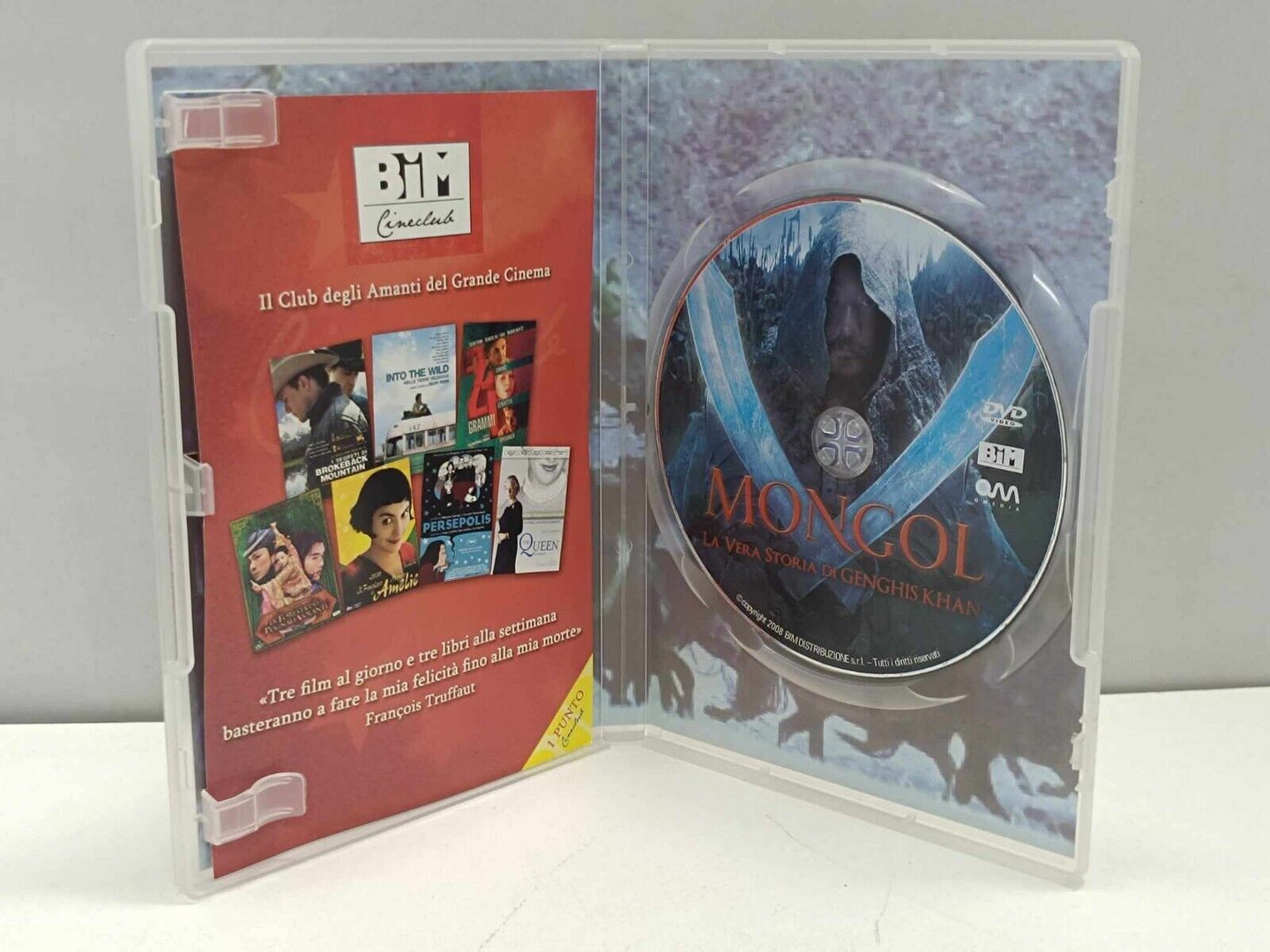 Mongol La Vera Storia Di Genghis Khan Film DVD Italiano Ita Usato