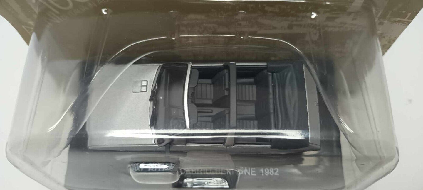 Fiat Ritmo Cabrio Bertone 1982 Silver Edicola Deagostini 1:43 Usato + Blister