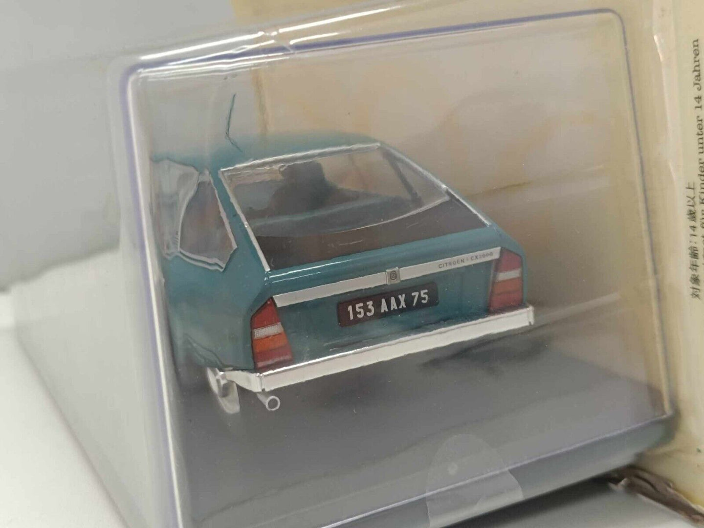 Citroen CX 1974 Blu Blue Edicola Auto Vinntage #29 - 1:24 Nuovo + Fascicolo